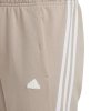 Spodnie adidas FI 3 Stripes Pant girls Jr IC0117 beżowy 152 cm